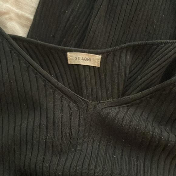 ST. AGNI KNIT MIDI DRESS - Picture 2 of 4